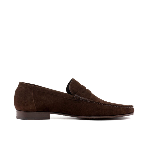 Moccasin man leather light brown ears