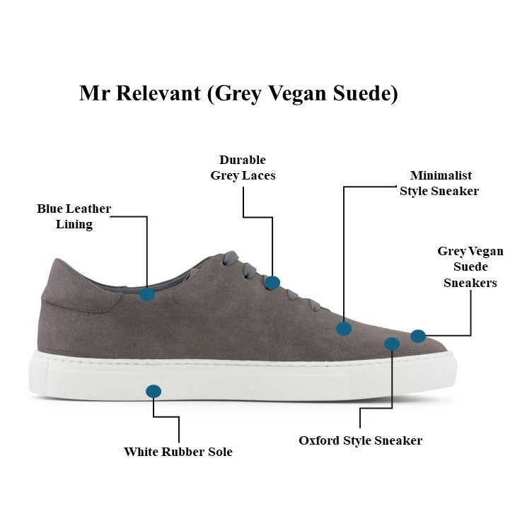 MrRelevant (Vegan Suede Grey)