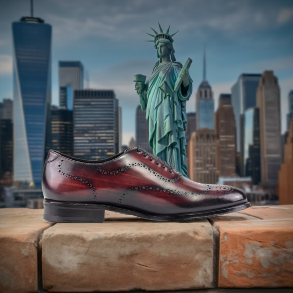 The New Yorker (Burgundy Patina)