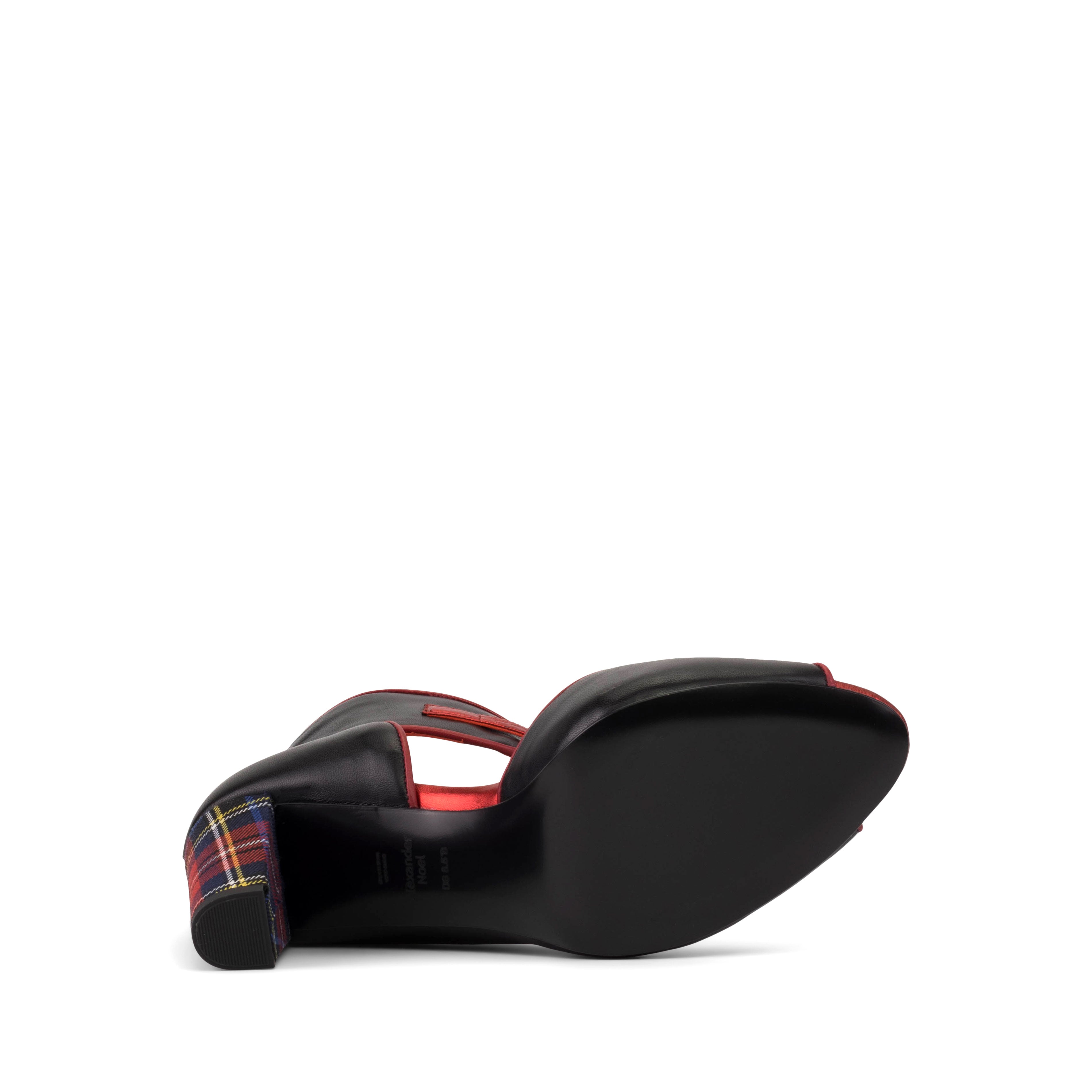 Eivissa (Black with Plaid)